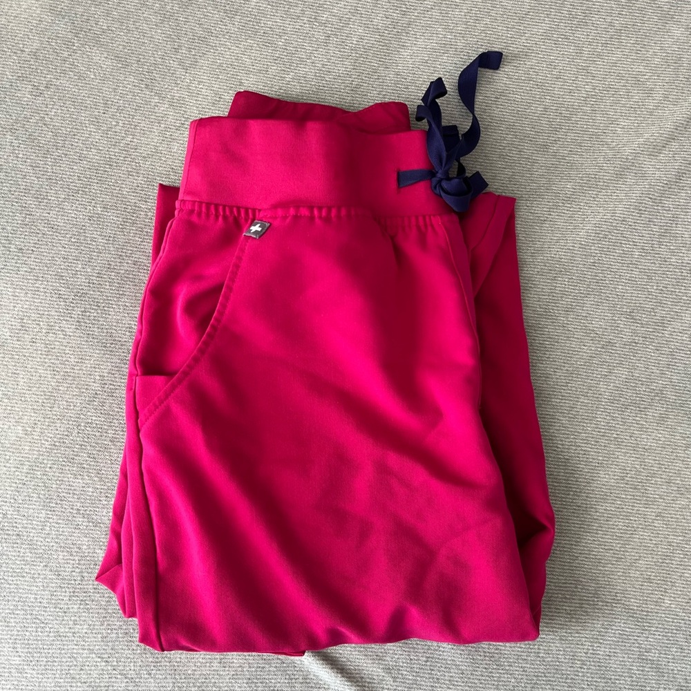 Figs Ultra Rose High Waisted Zamora Joggers S/P